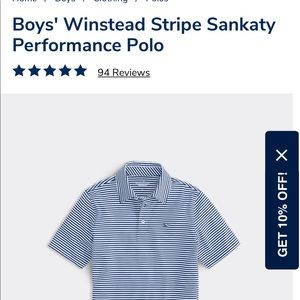 Boys vineyard vines polo